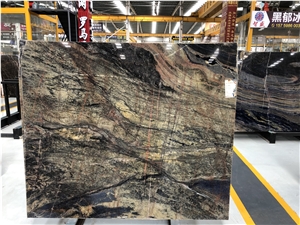 Polished Brown Marble Slab for Wall&Floor Covering