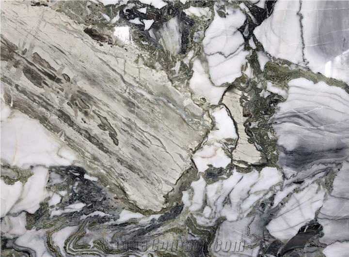 Yunnan Ice Green Marble Slabs