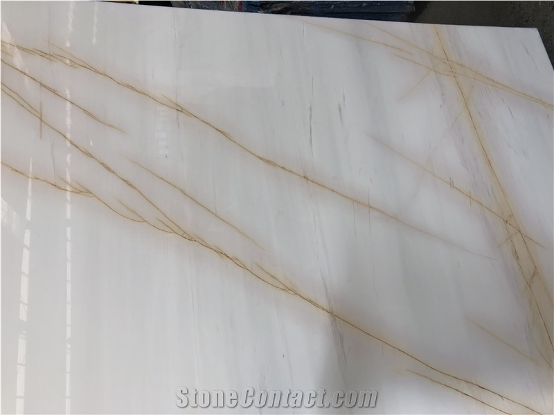 Turkey White Onyx Walling Slab/ Cut to Size Tiles