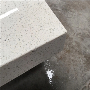 Artificial Crystal White Quartz Stone Countertop