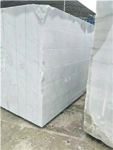 Cheap Guangxi White Marble Popular Slab Tile