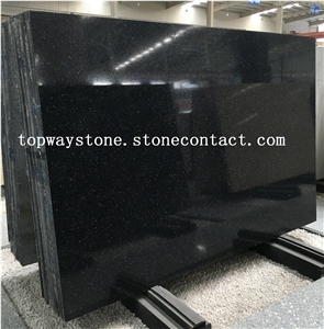 Engineered Atificial Stone Black Quartz Slabs