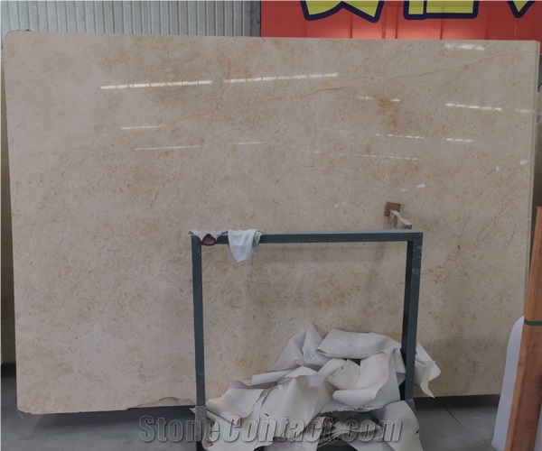 China Beige Marble Slab Tiles