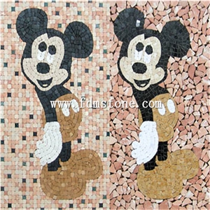 Marble Mosaic Pattern Art for Walling and Floor