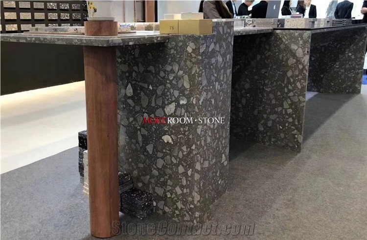 Cement Terrazzo Countertop Table Top Worktops