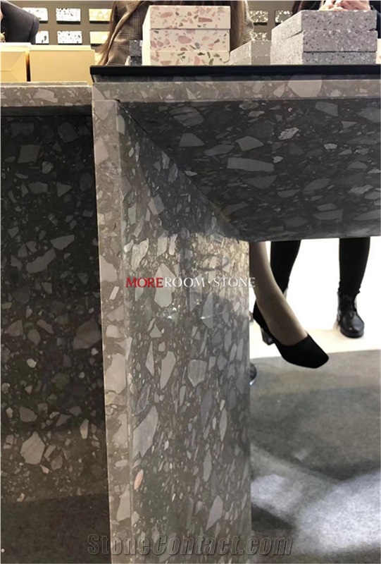 Cement Terrazzo Countertop Table Top Worktops