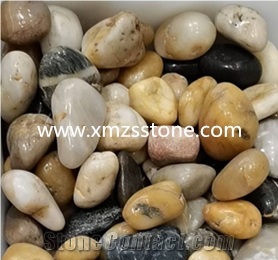 High Polished White River Pebble Stone & Cobbles