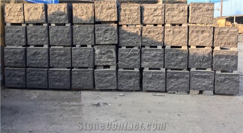 Original G684 Black Basalt Split Wall Stone