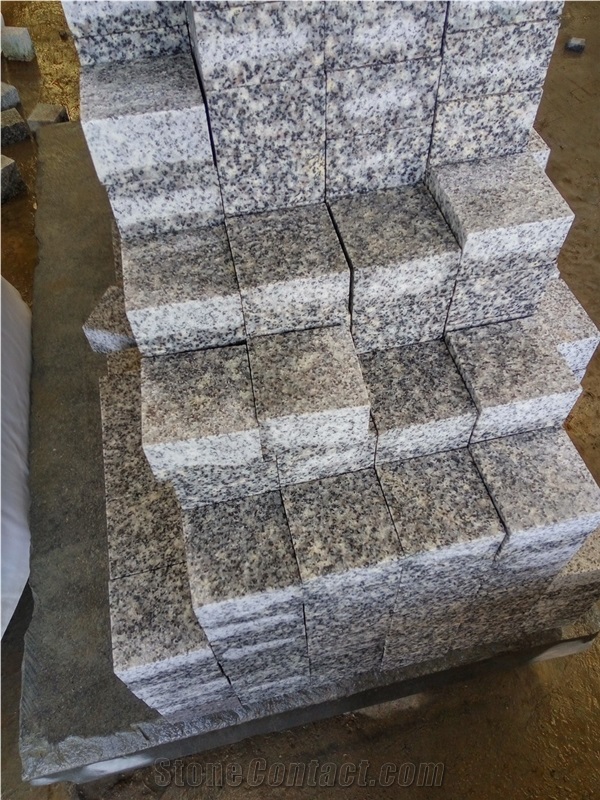 China G655 Granite Cube Stone Pavers