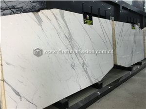 Cheap Italy Calacatta Gold Marble Slabs