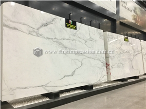Italy Marble Calacatta Gold Slabs for Interior