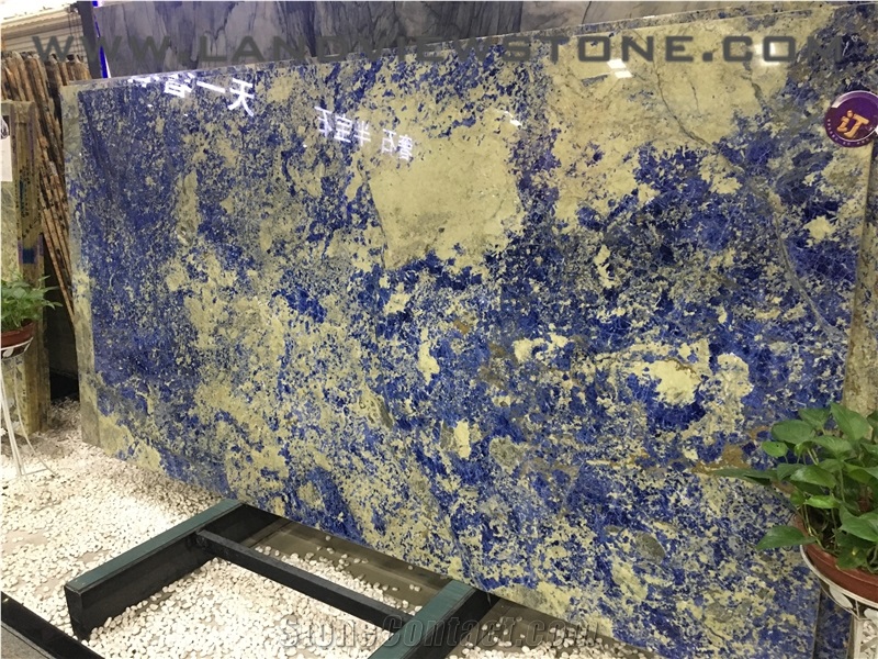 Boliva Blue Sodilate Granite Slab