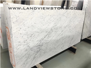 Carrara White Marble Slab, Fantasy White Marble