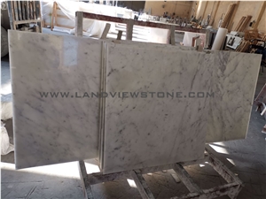 Carrara White Vanity Top, White Marble Worktop