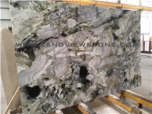 Ice Jade Marble Slab,China Ice Green Marble