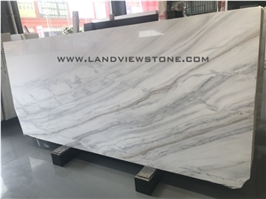 New Bianco Covelano, Italy White Marble Slab