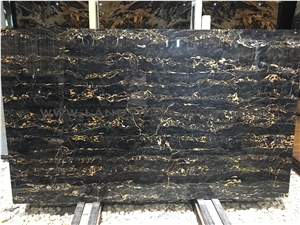 Portoro Marble Slab, Portoro Gold Marble Slab