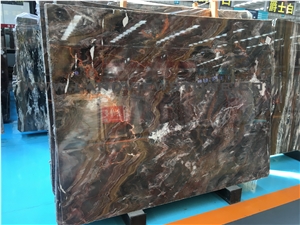 Red Agate Marble Slabs, Red Marble