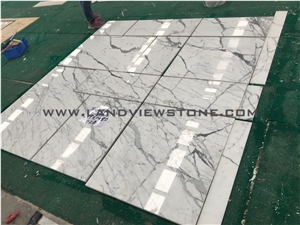 Statuario Venato Marble Tiles Cut to Sizes
