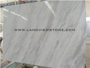 Volakas White Slab, Luxury White Marble Slab