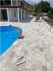 Travertine Paver Commercial