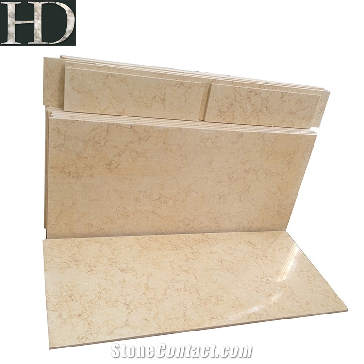 Egyptian Golden Giallo Marble Flooring Tiles