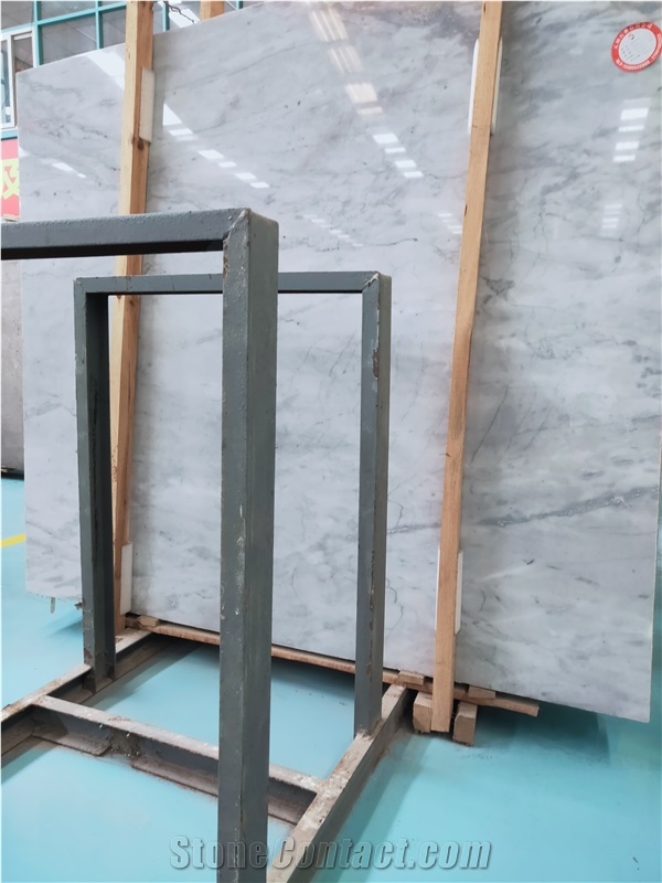 New Bianco White Slabs Wall Paving Tiles