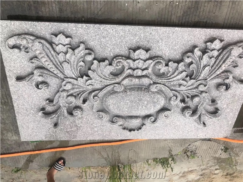 Railing Granite Carving Sulpture Outdoor Wall