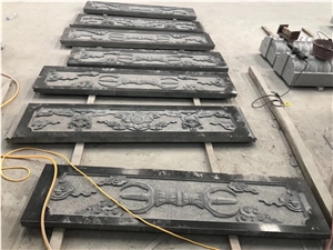Reilf Granite Carving Sculpture Outdoor Wall Use