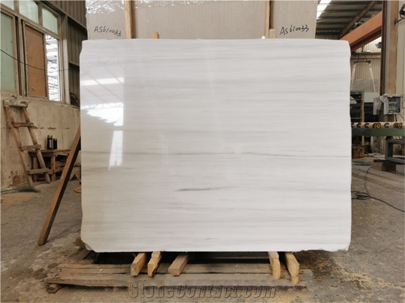 Bianco Dolomite White Marble Slabs for Floor Tiles