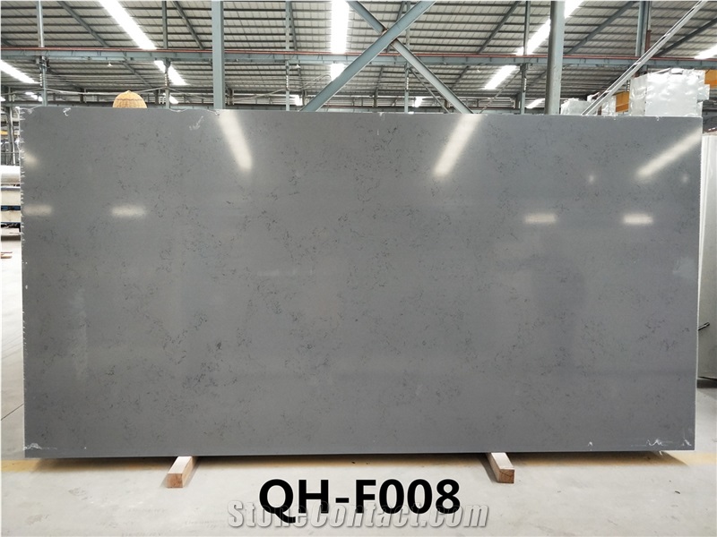 China Price Artificial Stone Calacatta Grey Slabs