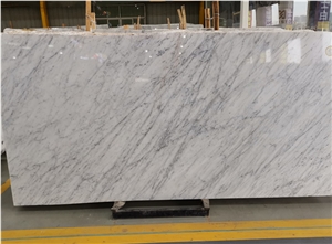 Italy Carrara White Marble Slabs for Floor Tiles