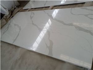 White High Quality Polished Quartz Stone
