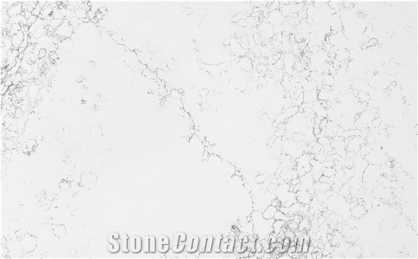 White Quartz Slabs for Countertops