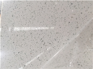 Crystal White Quartz Bathroom Vanity Tops