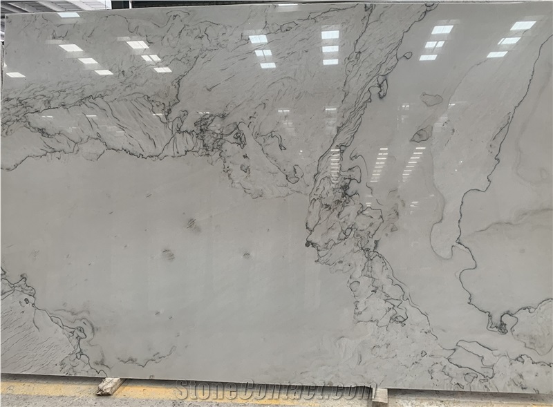 Macaubas White Classic Quartzite Slabs