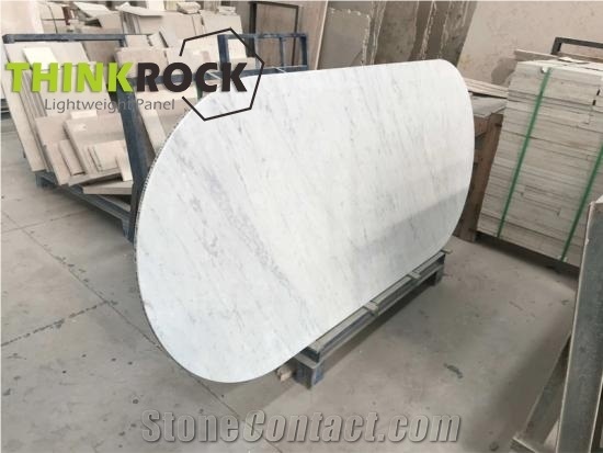 Lightweight Carrara White Honeycomb Tabletop
