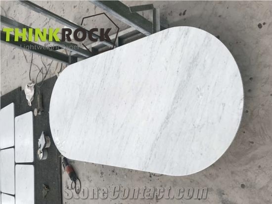 Lightweight Carrara White Honeycomb Tabletop
