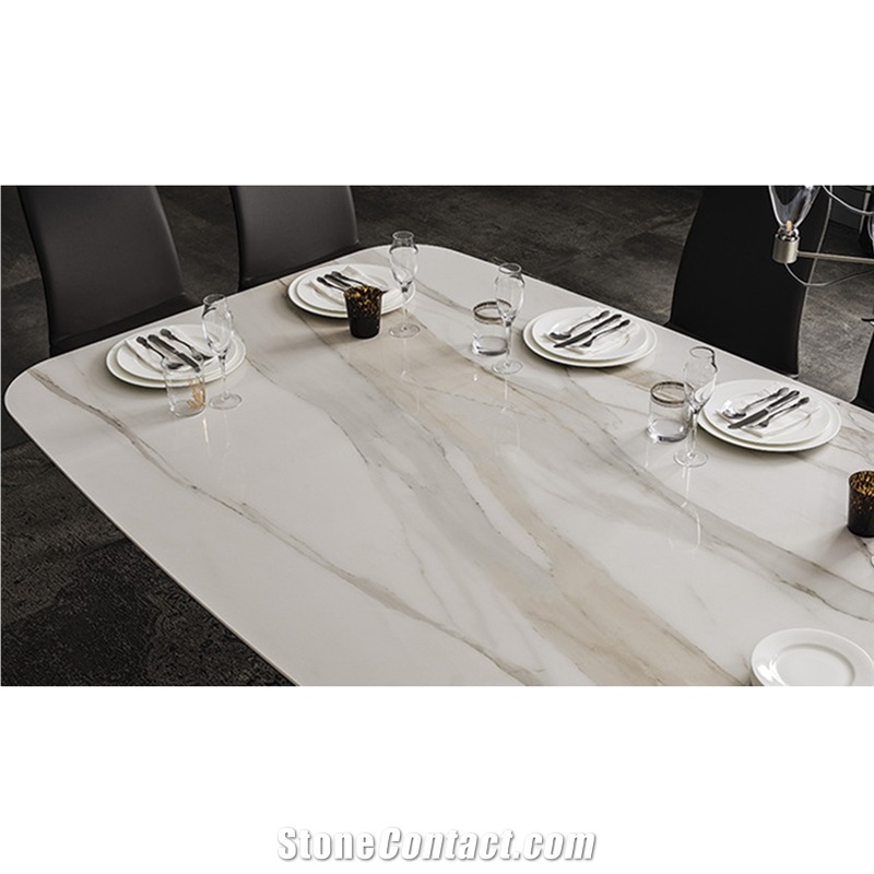 Luxury Volakas White Marble Tabletops