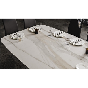 Luxury Volakas White Marble Tabletops