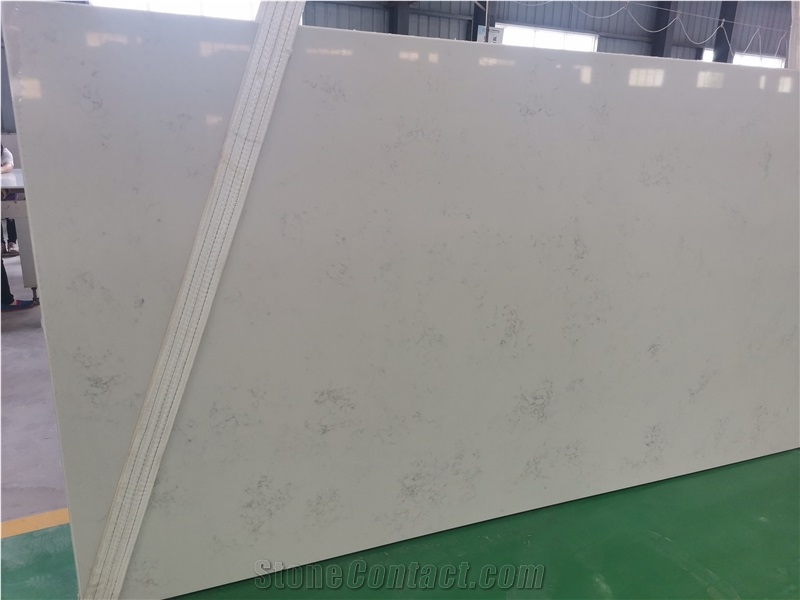 Artificial Middle Carrara Quartz Silestone Slabs