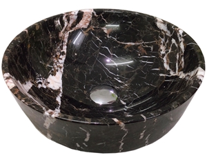 Stone Basin - Brown Marble - Bst31