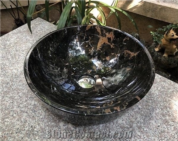 Stone Basin - Brown Marble - Bst32