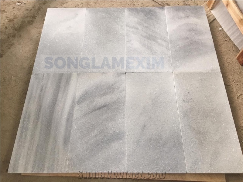 Crystal Silver Marble Paving Stone