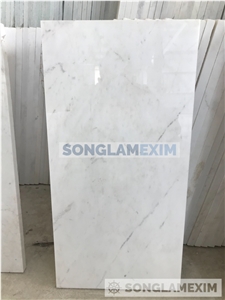 Milky White Crystal Marble Polished