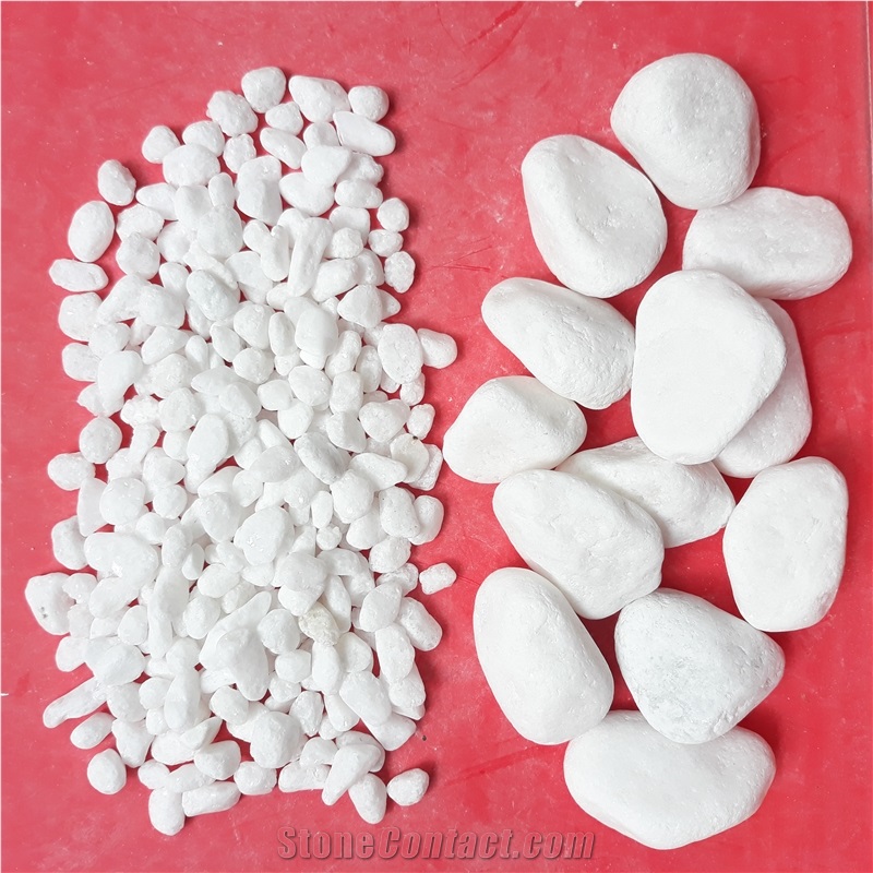 Wholesale White Pebbles for Garden Landscape