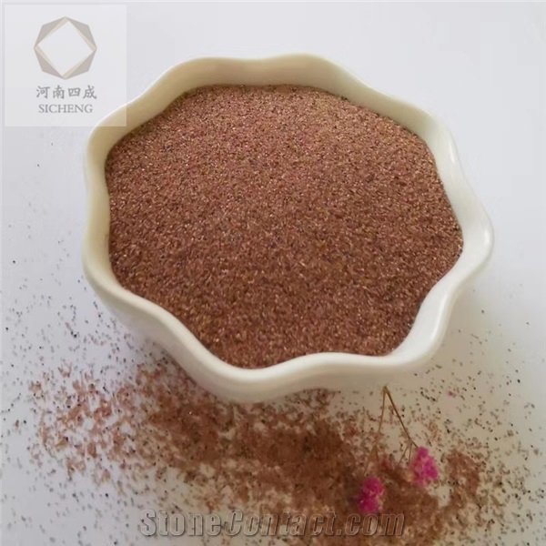 Garnet Sand for Waterjet Cutting Pink Garnet
