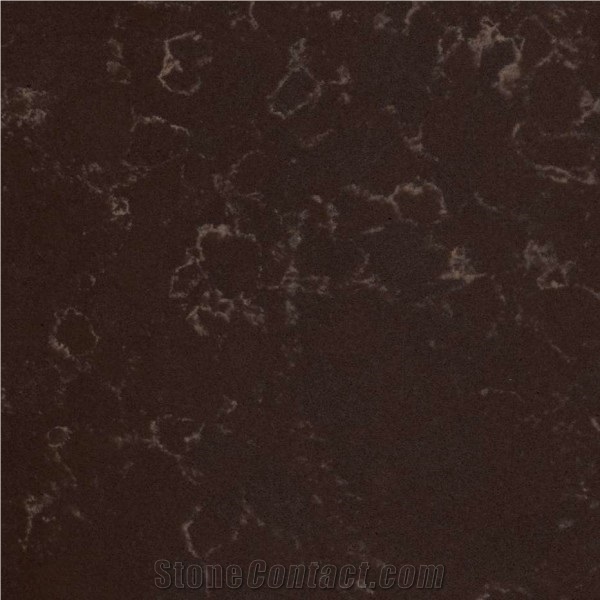 Emperor Brown Quartz Stone Slab from Malaysia