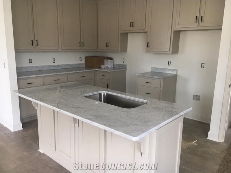 Kitchen Counter Top, Bianco Carrara, 220x100x2cm