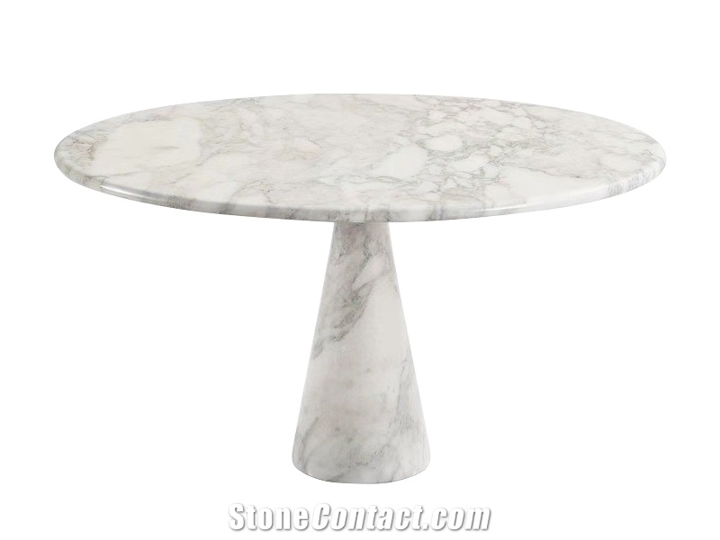 Round Dinning Table, Marble, Staturio